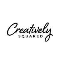 Creatively Squared logo, content creator network partnership with Fleur Vrakking.